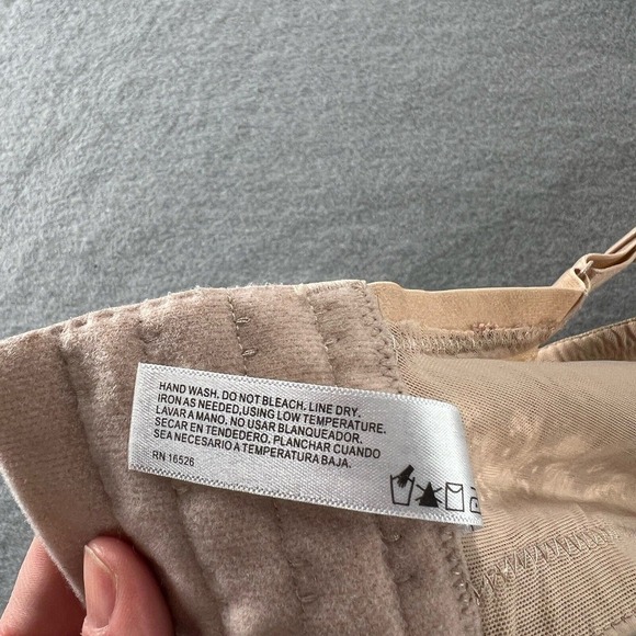 Leading Lady Bra Size 48D Nude Tan Underwire The Brigitte Lace T-Shirt 5214 - Picture 11 of 11